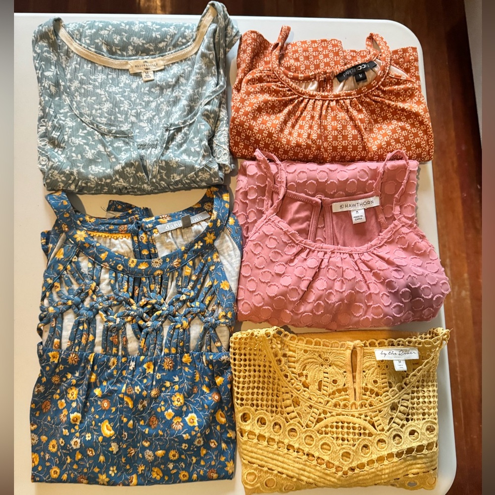 Colorful Women's Tops Collection